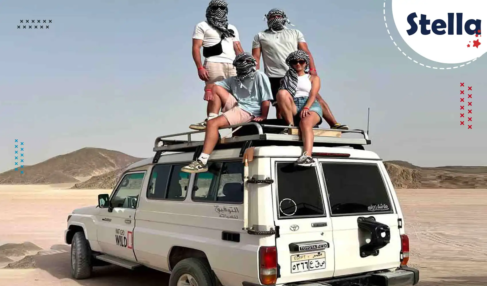 Eksploruj pustynię w stylu off-road podczas Jeep Safari z Hurghady – góry, kaniony i lokalna kultura.