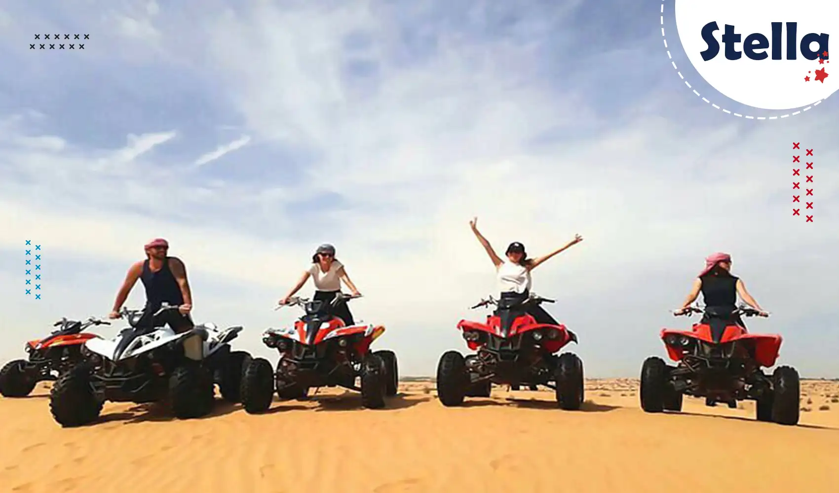 Dłuższe quad safari z wizytą w wiosce beduinów – emocje, kultura i zachód słońca na pustyni.