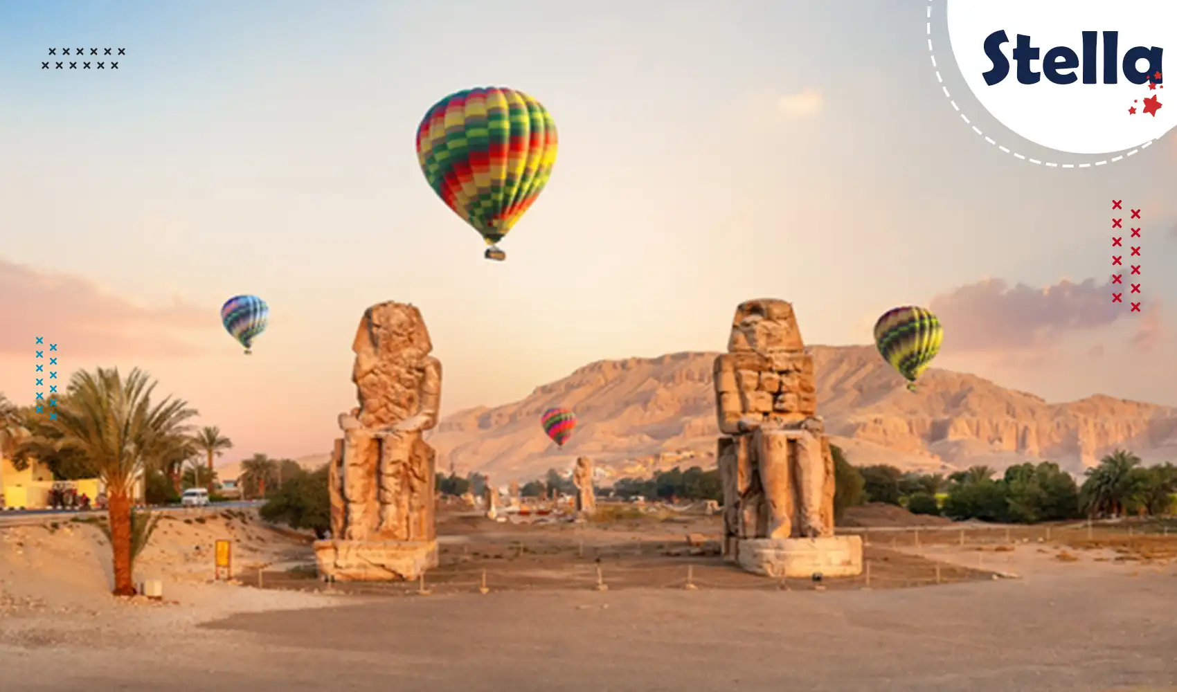 Lot balonem nad Luksorem i zwiedzanie świątyń jako część wyjątkowej wycieczki Hurghada.